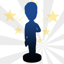 Load image into Gallery viewer, Custom Bobbleheads Fully Body Customizable 1 Person  With Engraved Text