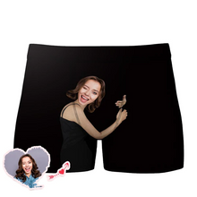 Load image into Gallery viewer, 功能迁移-定制单头像男士平角裤-CNK106X01-XS