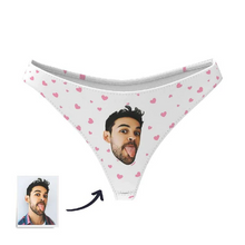 Load image into Gallery viewer, 功能迁移-定制头像低腰丁字裤-CNK055-XS