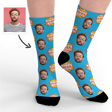 Load image into Gallery viewer, 功能迁移-定制头像袜(生日款)-CWZ672Y-S