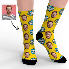 Load image into Gallery viewer, 功能迁移-定制头像袜(生日款)-CWZ672Y-S