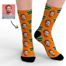 Load image into Gallery viewer, 功能迁移-定制头像袜(生日款)-CWZ672Y-S