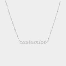 Load image into Gallery viewer, 定制设计器-名字项链-TJZNL301\TJZNL303\TJZNL302\TZNL303\TZNL301\TJZNL304(B2B)