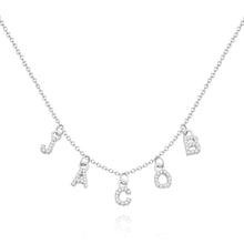 Load image into Gallery viewer, 定制设计器-刻字名字项链-GZNL235\JZNL235\ZNL235(B2B)