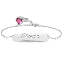 Load image into Gallery viewer, 定制设计器-换钻名字手链-TZSL27,TJZSL27,TGZSL27(B2B)