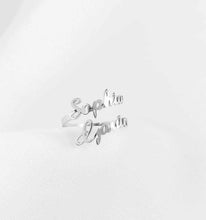 Load image into Gallery viewer, 定制设计器-名字戒指-B2BZR813,B2BJZR813,B2BGZR813(B2B)