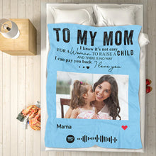 Load image into Gallery viewer, 定制设计器-母亲节毯子-BL1122-4