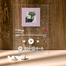 Load image into Gallery viewer, Custom Spotify Code Music Plaque(声田码扫描-牌子)