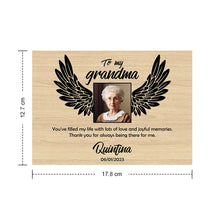 Load image into Gallery viewer, Personalized Crochet Doll Handmade Dolls Look alike Custom Photo with Memorial Card To My Grandma or Grandpa