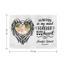 Load image into Gallery viewer, Personalized Crochet Doll Gifts Handmade Mini Look alike Dolls with Custom Memorial Card Always in My Mind