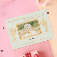 Load image into Gallery viewer, Custom Crochet Doll from Photo Handmade Look alike Dolls Gifts for Mother with Personalized Name Card