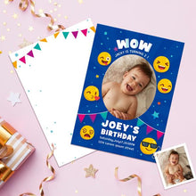 Load image into Gallery viewer, birthday-invitation-card(生日邀请卡 | 动态周岁)