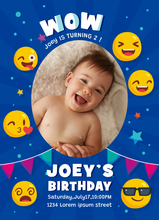 Load image into Gallery viewer, birthday-invitation-card(生日邀请卡 | 动态周岁)
