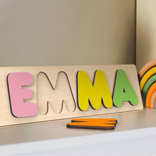 Load image into Gallery viewer, sunzi-name-puzzle(名字拼图积木)-线上正式产品