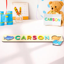 Load image into Gallery viewer, 动物版名字拼图积木