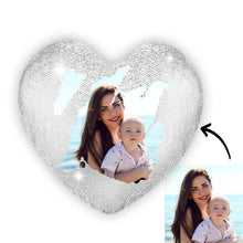 Load image into Gallery viewer, 定制设计器-心形亮片抱枕-CLP001A,CLP001B,CLP001C,CLP001D,CLP001E,CLP001F,CLP001G,CLP001H,CLP001I