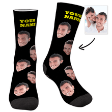 Load image into Gallery viewer, Custom Face Socks - Colorful
