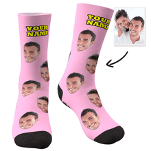 Load image into Gallery viewer, Custom Face Socks - Colorful