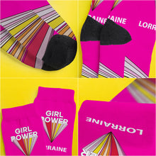 Load image into Gallery viewer, 定制设计器-女权刻字袜子CWZ1876-视觉开版