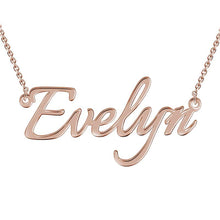 Load image into Gallery viewer, 定制设计器-名字项链-TGZNL14,TJZNL14,TZNL14,JZNL14,GZNL14,ZNL14(B2B)