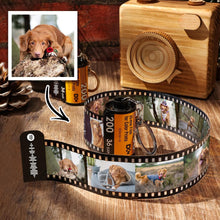 Load image into Gallery viewer, MM-音轨码胶卷钥匙扣黄色-SKL104X01