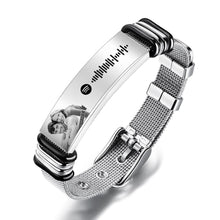 Load image into Gallery viewer, 定制设计器-男士手链-TKSL275A(有彩图有logo)-测试版