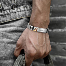 Load image into Gallery viewer, 定制设计器-男士手链-TKSL275A(有彩图有logo)-测试版