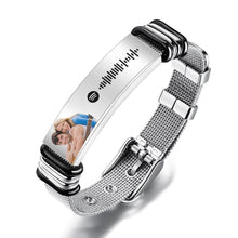 Load image into Gallery viewer, 定制设计器-男士手链-TKSL275A(有彩图有logo)-测试版