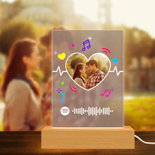 Load image into Gallery viewer, 功能迁移-spotify亚克力夜灯-XHD214A