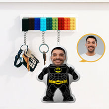 將圖片載入圖庫檢視器 Custom MINIME Batman Pillow Keychain Christmas Gifts
