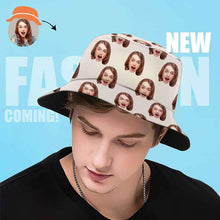 Load image into Gallery viewer, Custom Bucket Hat Unisex Outdoor Summer Cap Hiking Beach Sports Hats Gift for Lover Multiple Styles 的副本
