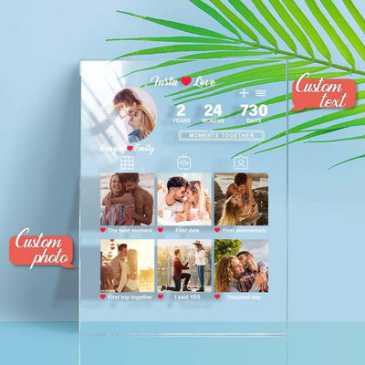 传图刻字亚克力摆件CBS8002