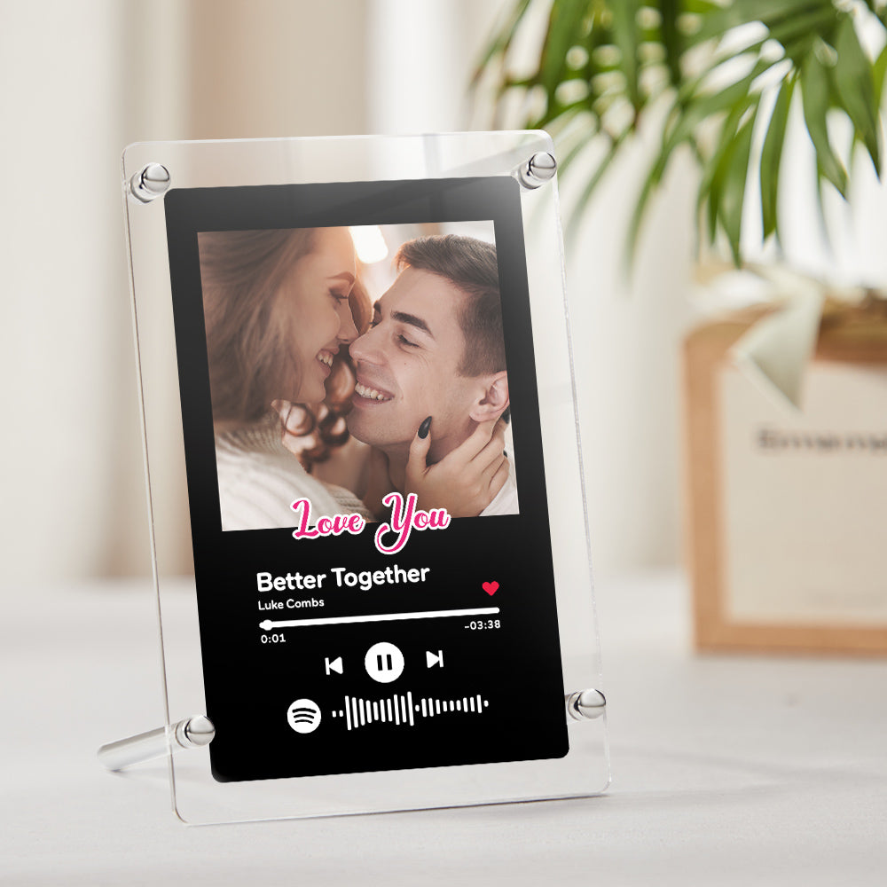 Spotify亚克力花体字板子CBS7931