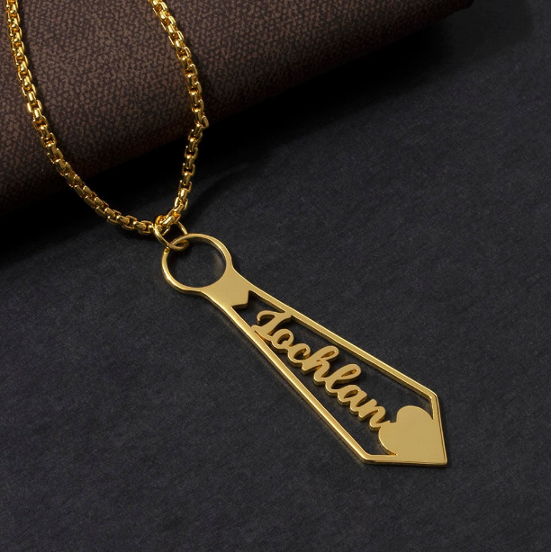 领带名字项链TJZNL0P004X01