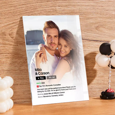 情侣海报钥匙扣SKL2801