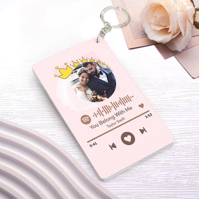 粉色婚礼皇冠音轨亚克力三件套SKL3110