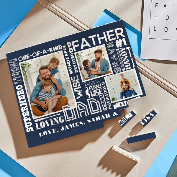 父亲节3传图1刻字乐高CTOY653X01