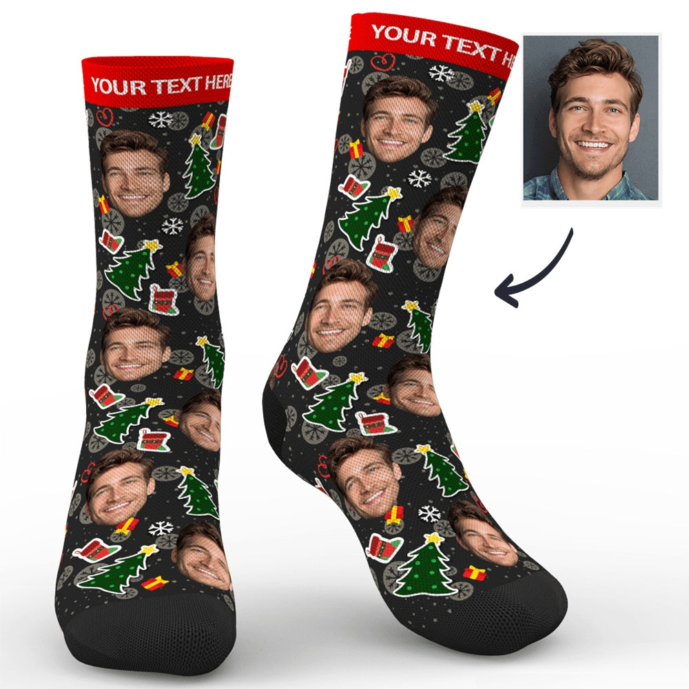 抠头刻字圣诞袜子-CWZ075/CWZ075Y