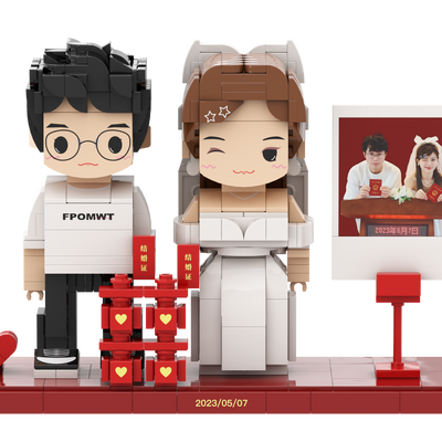 TB圆脸婚礼方仔KIT-218512