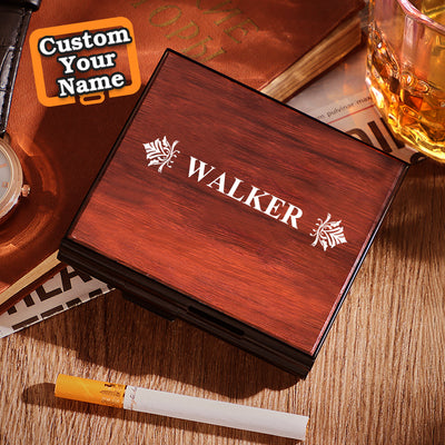 烟盒 1处刻字（名字）