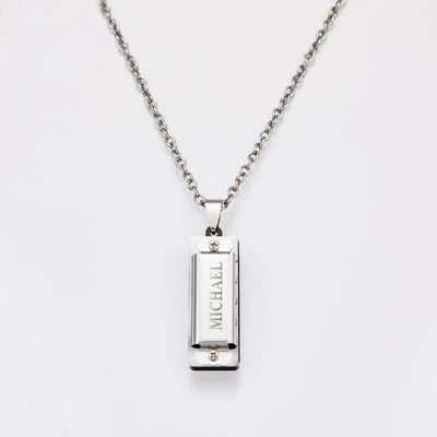 自定义小口琴项链