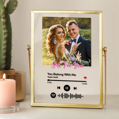 花体字音轨金属摆件CBS8810