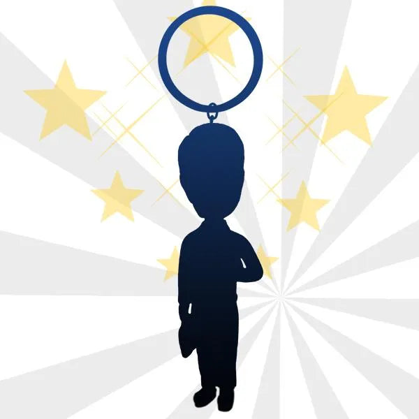 全身单泥人钥匙扣BH001K(导入)