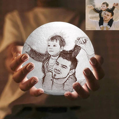 SF迁移-传图可选刻字月球灯XHD025X03