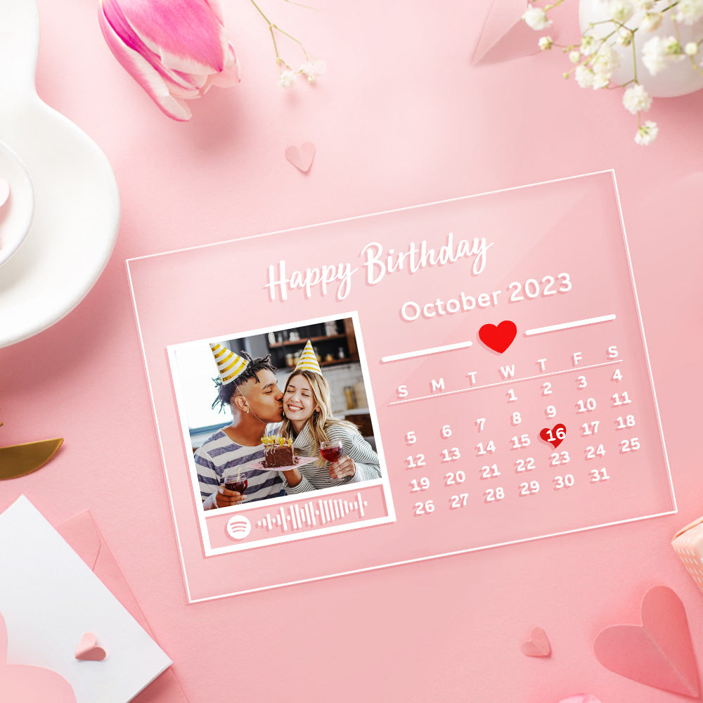 日历亚克力板CBS8896