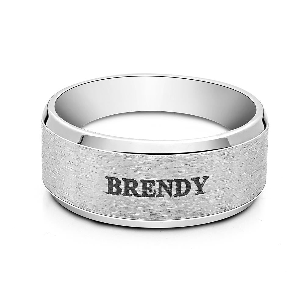 刻字男士戒指TKR834