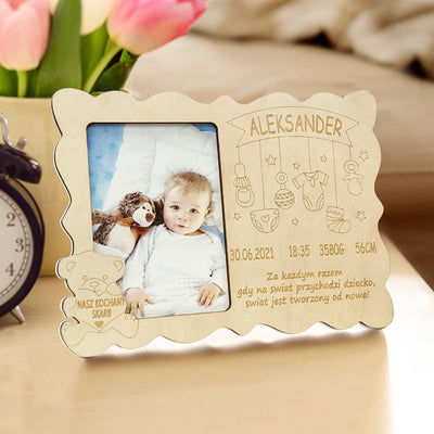 新生儿纪念木质摆件CBS6683