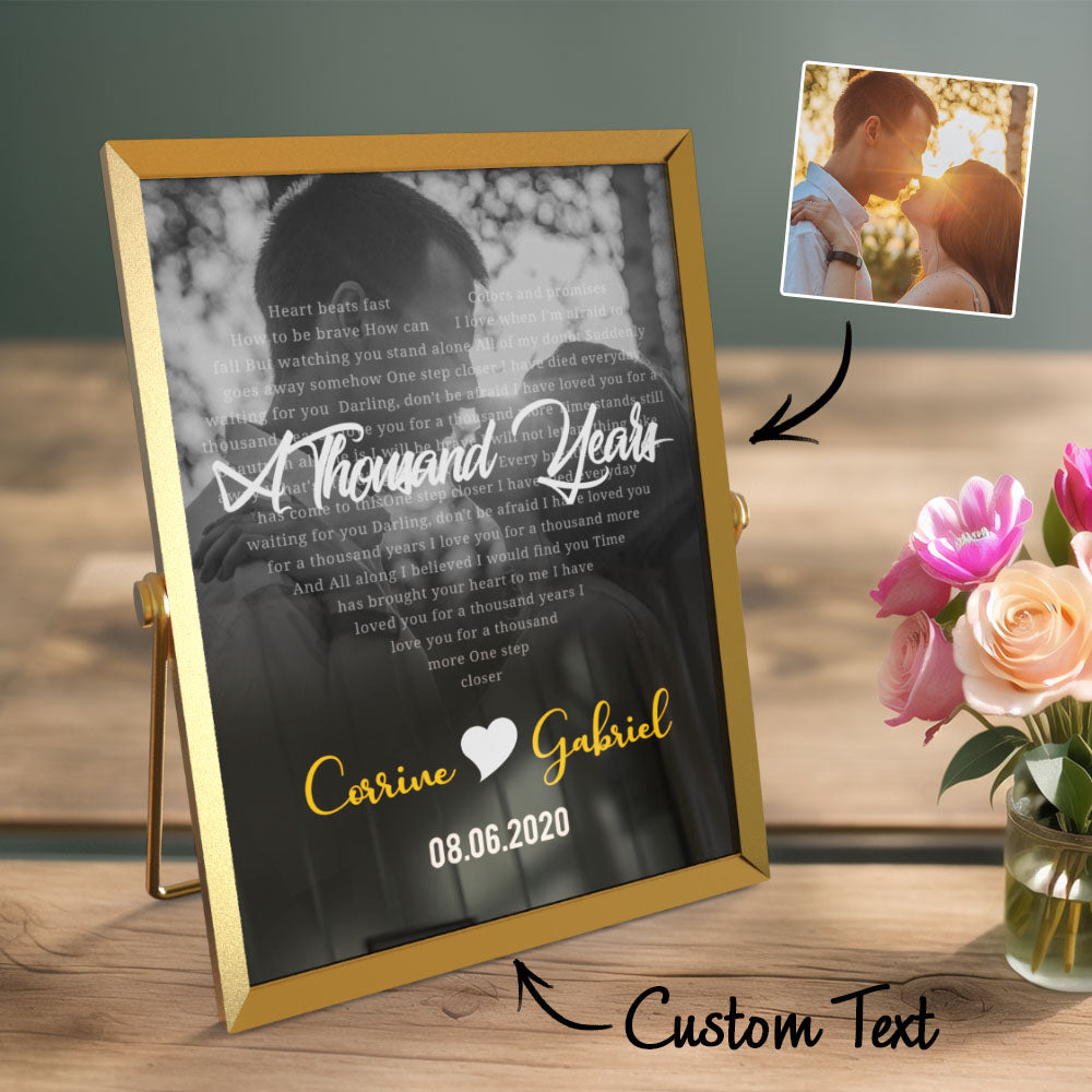 歌词相框摆件CBS0P048X01