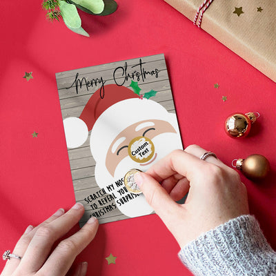 定制-圣诞刮刮卡-CARD631