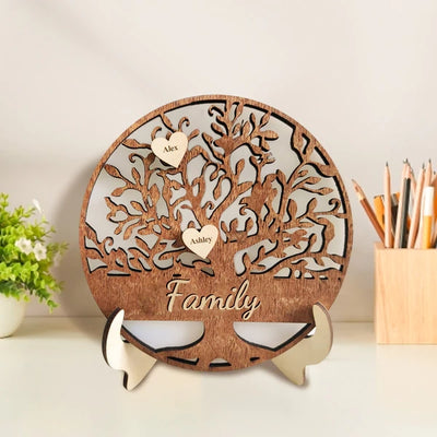 定制-10刻字家庭树摆件-CBS4642X02